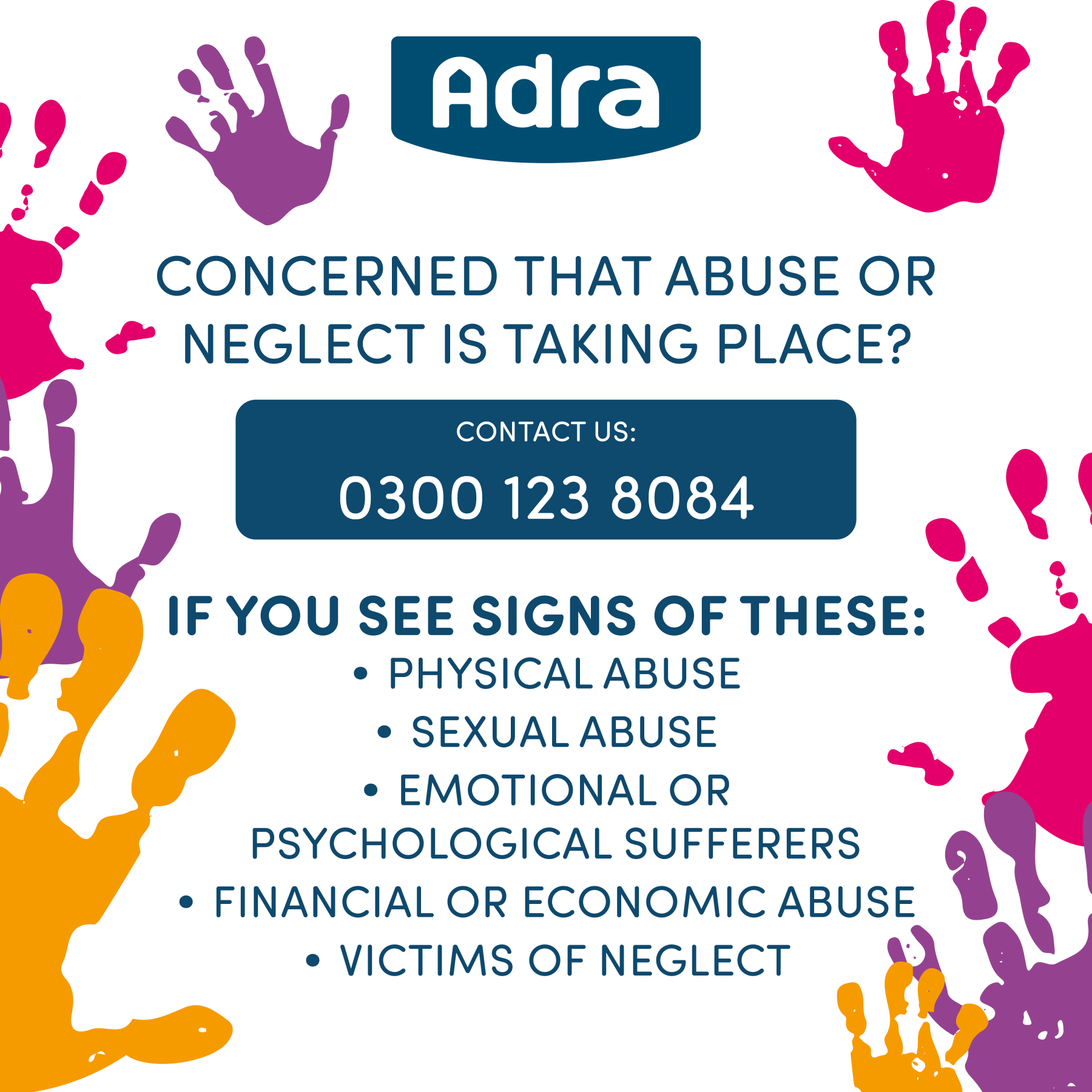 National Adults Safeguarding Week Adra